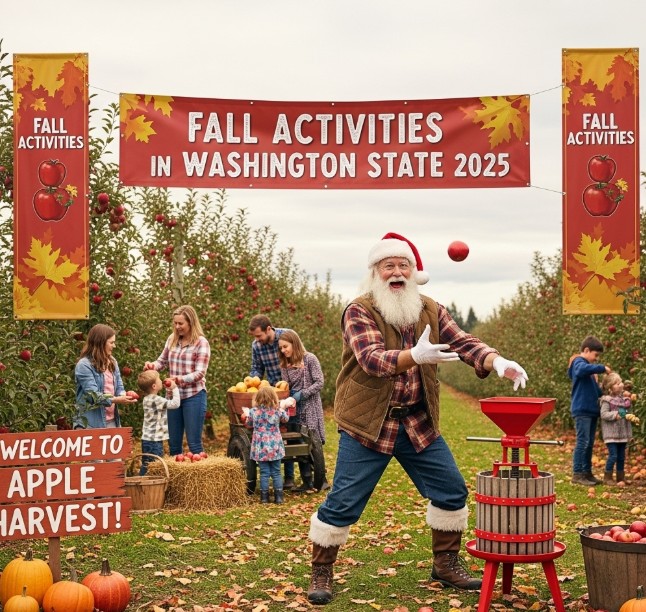Fall Activities in WA State 2025 with Santa: Fun Seasonal Events for the Whole Family