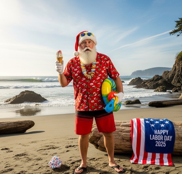 Why Is Santa Showing Up on Labor Day 2025