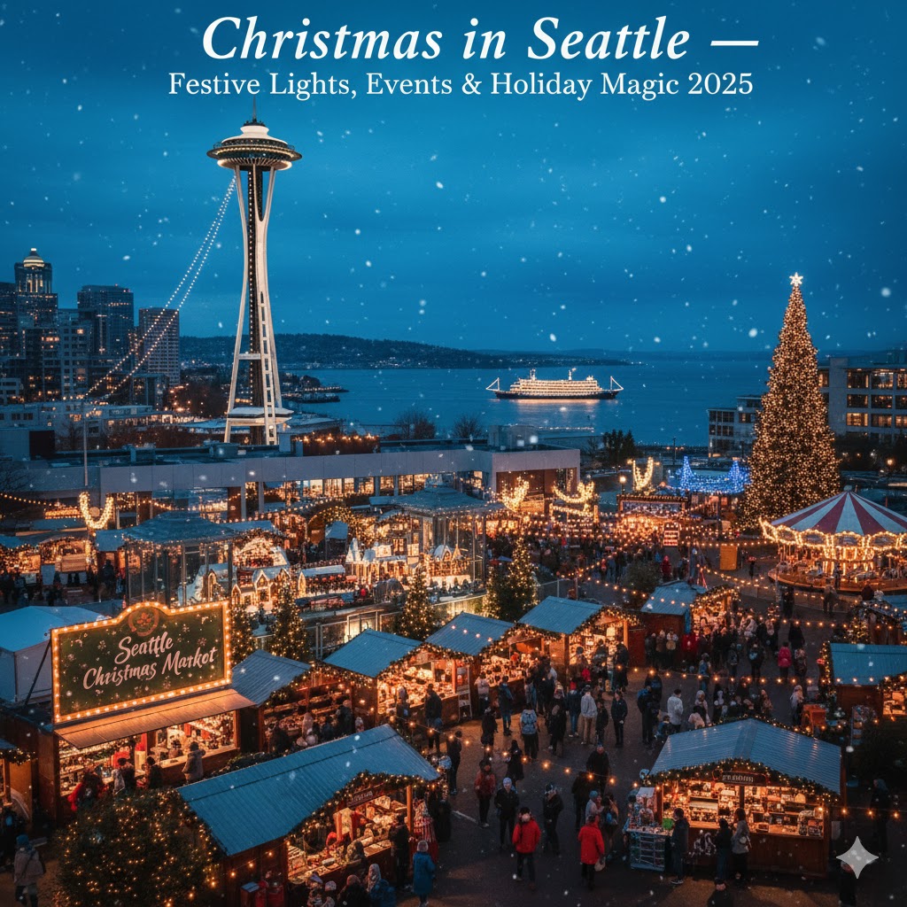 Christmas in Seattle — Festive Lights, Events & Holiday Magic 2025